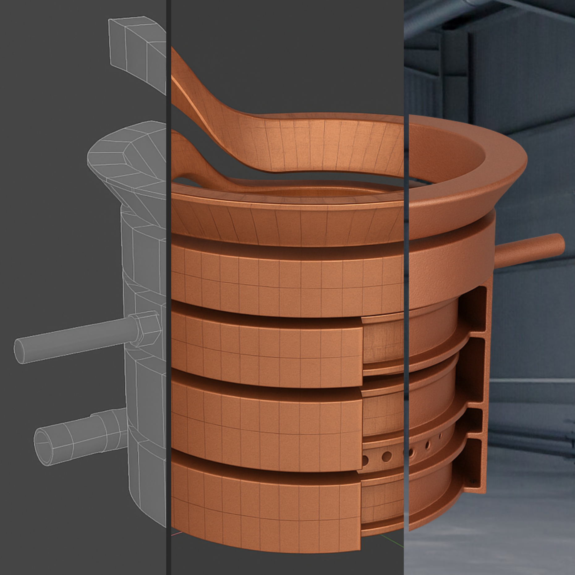 Vom 3D-Modell zum fertigen Bauteil